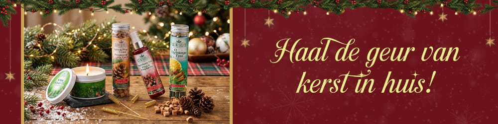 Haal de kerstgeur in huis