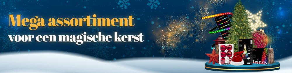 Bestel alles voor kerst bij Kabelshop.nl