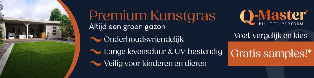 Q-Master kunstgras met gratis sample