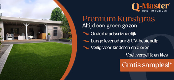 Q-Master kunstgras, bestel een gratis sample