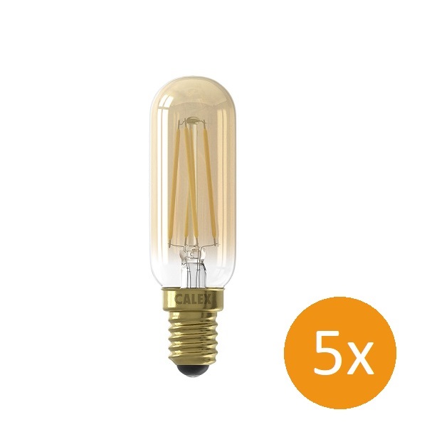 statistieken actie Voorbereiding LED lamp E14 | Buis | Calex (3.5W, 250lm, 2100K, Dimbaar) Calex Kabelshop.nl