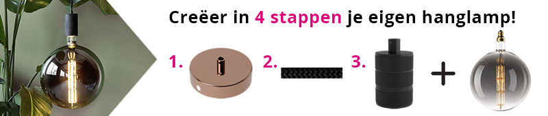 doen alsof Glimp Smerig Calex 1-2-3 systeem | Creëer je eigen hanglamp! | Kabelshop.nl