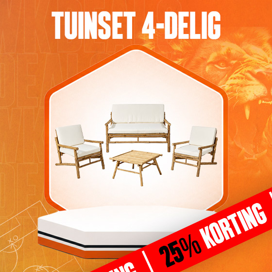 tuinset 4-delig