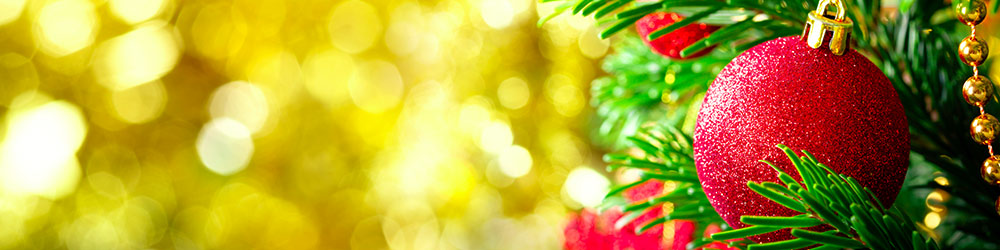 Kerstboomversiering voor echte kerstboom of kunstboom