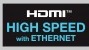 High speed HDMI met ethernet.